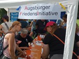Groer Andrang am AFI-Stand
